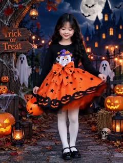 TikTok Kids Pumpkin Dress Seasonal Showcase — illustrative cover