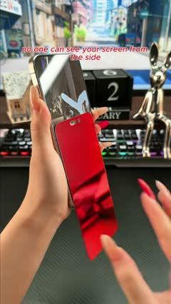 Red Privacy Protector Angle and Install Demo — illustrative cover